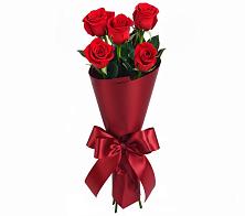 Букет 5 Красных роз Эдлесс Лав в Курумкане