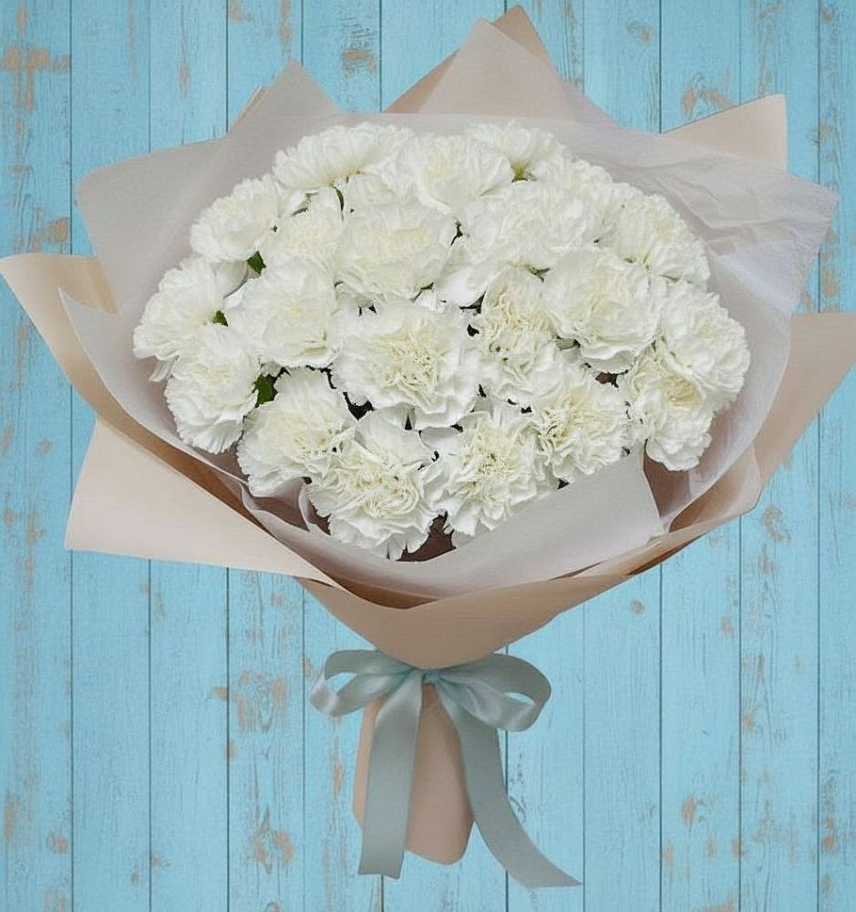 Букет цветов из: Гвоздики в Курумкане