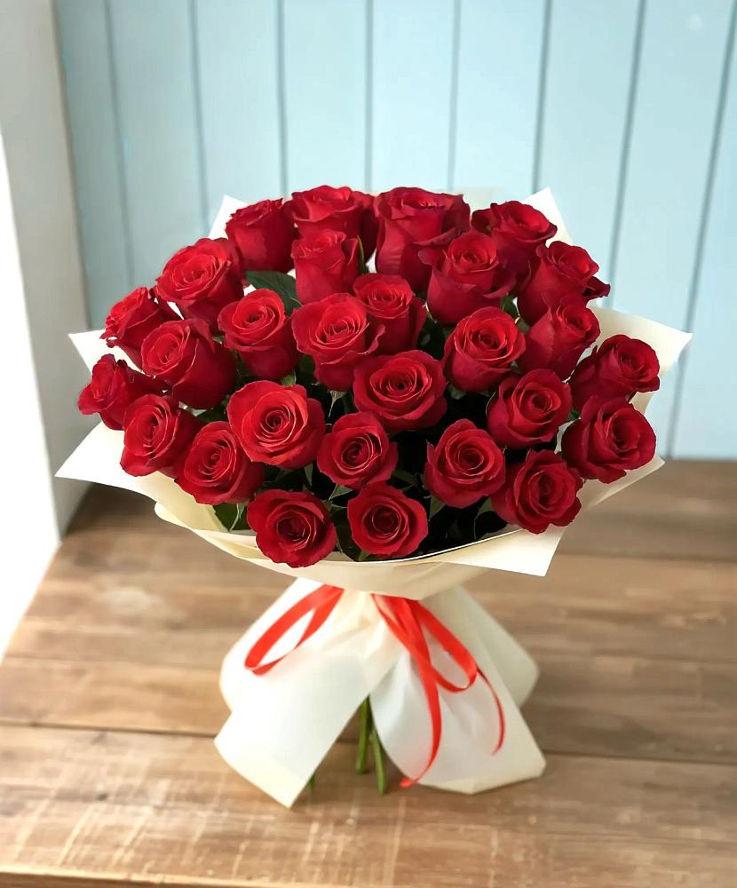 Букет 29 Красных роз в Курумкане