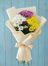 Букет цветов из:  Хризантемы #REPLACE_PRED# Курумкане