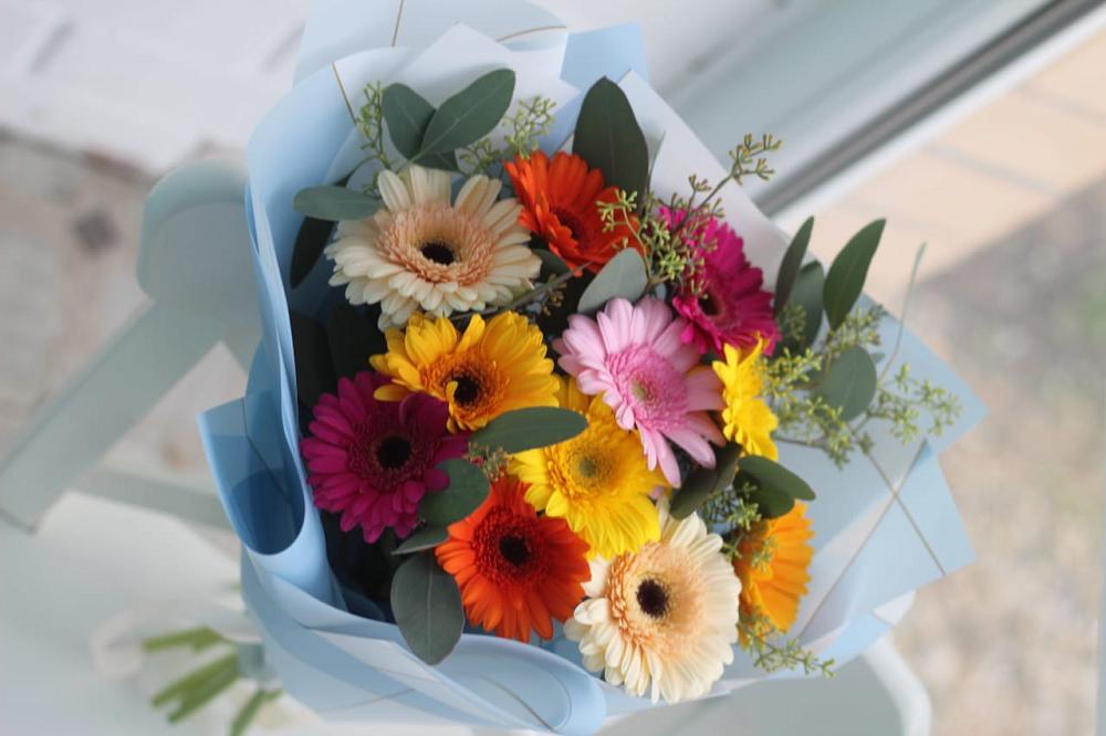 Букет цветов из: Герберы в Курумкане