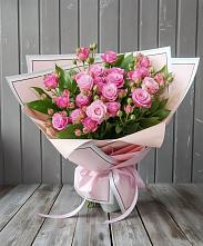 Букет Розовый кустик в Курумкане