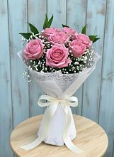 Букет цветов из:  Розы #REPLACE_PRED# Курумкане