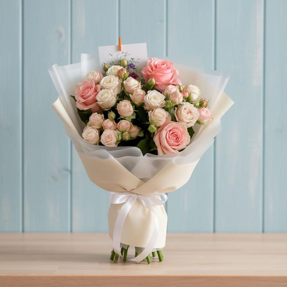 Букет цветов из: Розы в Курумкане