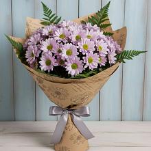 Букет цветов из:  Хризантемы в Курумкане