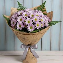 Букет цветов из:  Хризантемы в Курумкане