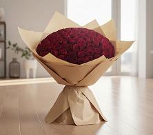 Букет 101 Красная роза в Курумкане