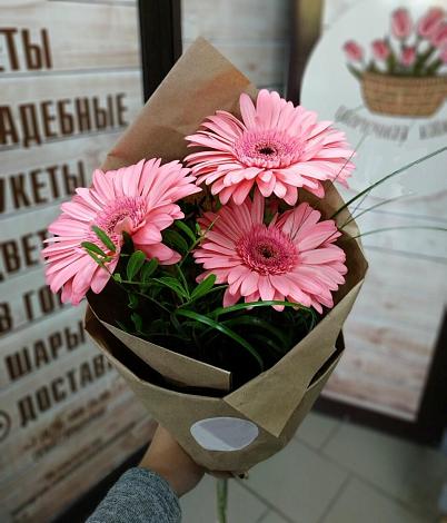Букет цветов из: Герберы в Курумкане
