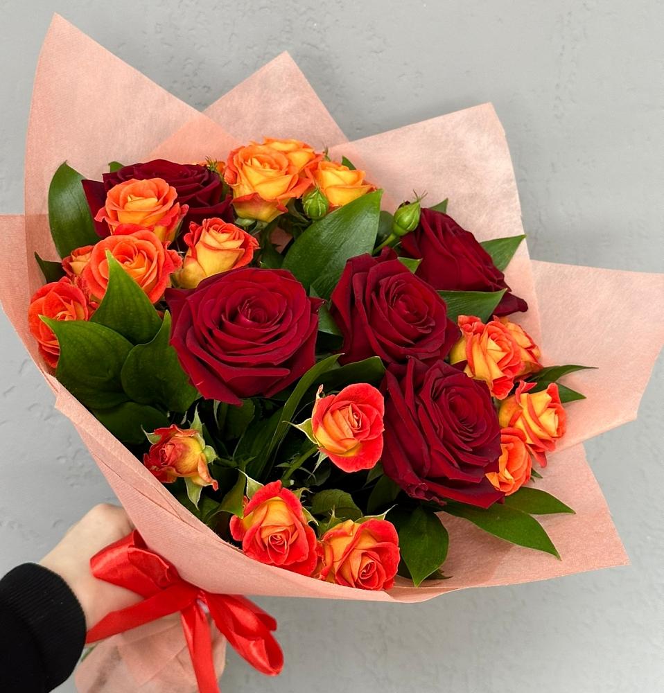 Букет Любовь и восторг в Курумкане