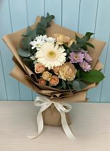 Букет цветов из:  Герберы и Хризантемы в Курумкане