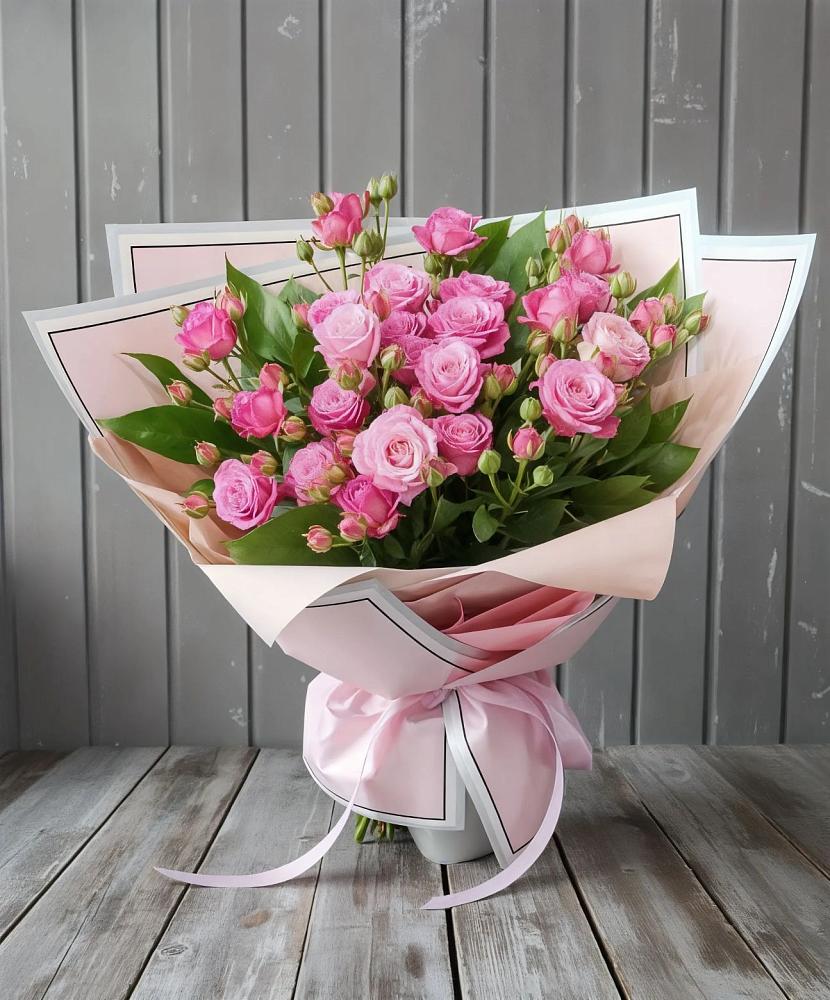 Букет Розовый кустик в Курумкане