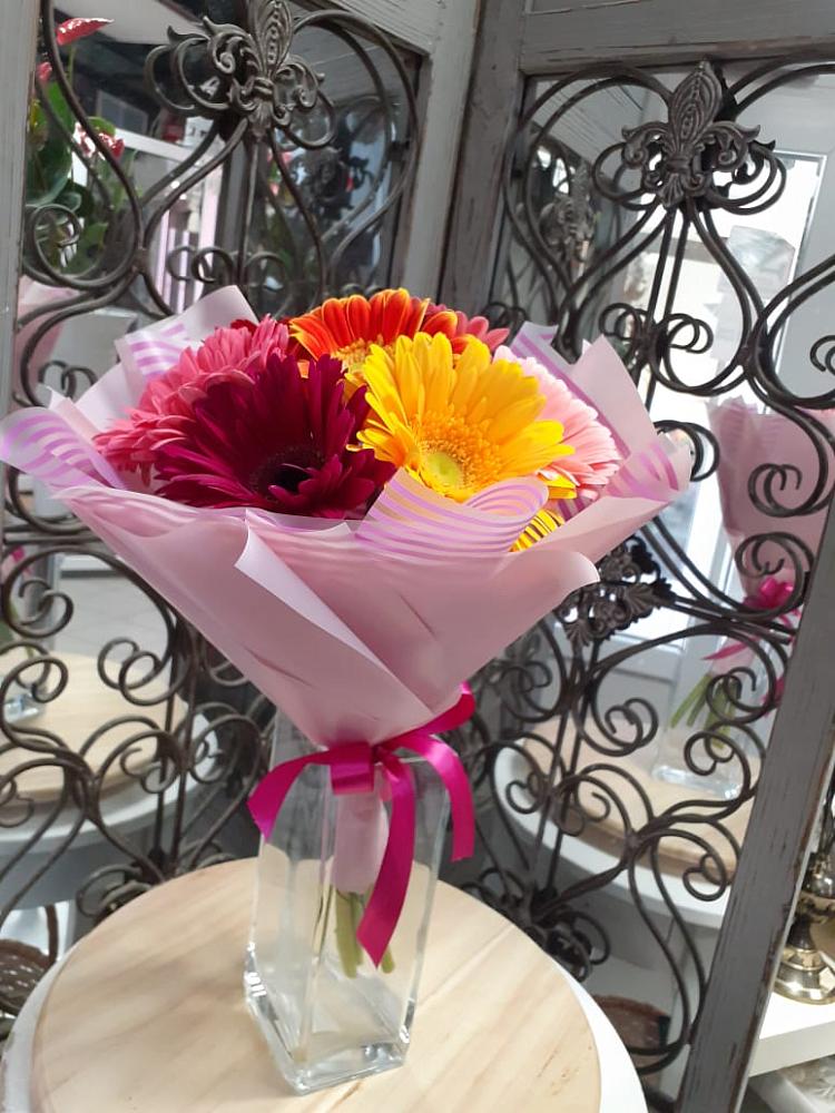 Букет цветов из: Герберы в Курумкане