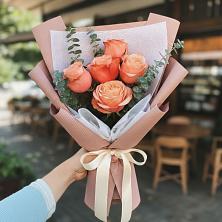Букет цветов из:  Розы в Курумкане