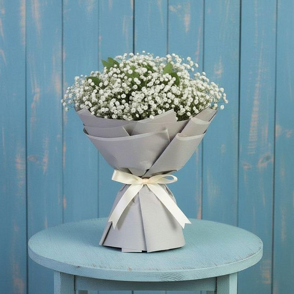 Букет цветов из: Гипсофила в Курумкане