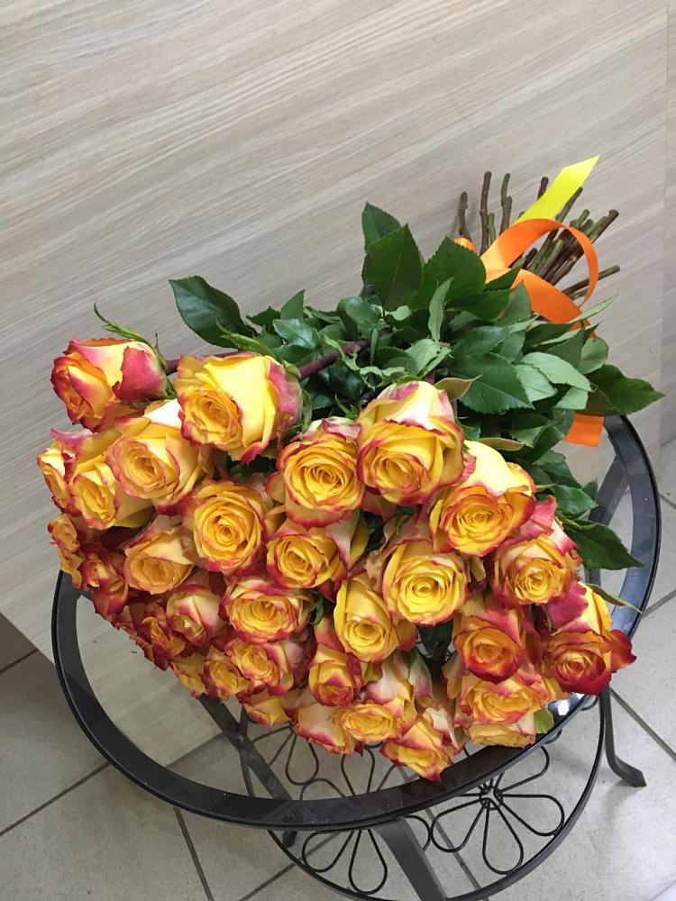 Букет Желтые розы в Курумкане