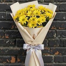 Букет цветов из:  Хризантемы в Курумкане