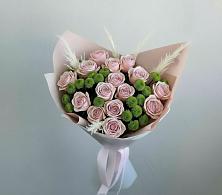 Букет цветов из:  Розы и Хризантемы в Курумкане