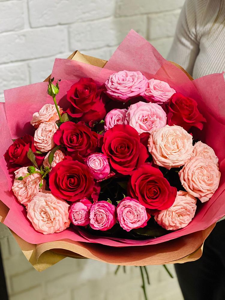 Букет цветов из: Розы в Курумкане