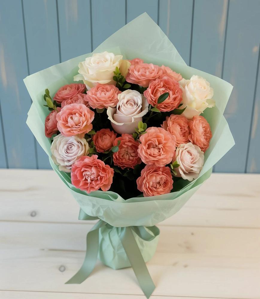 Букет цветов из: Розы в Курумкане