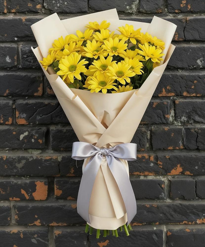 Букет цветов из: Хризантемы в Курумкане