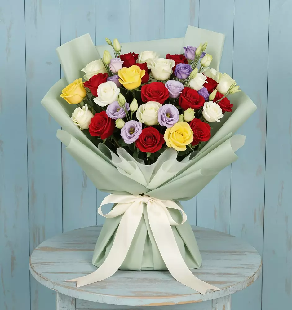 Букет цветов из: Розы в Курумкане