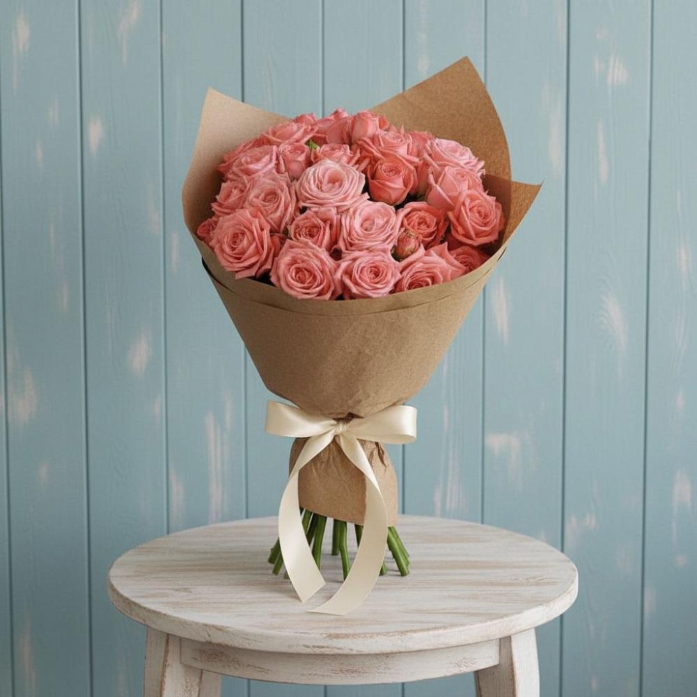 Букет цветов из: Розы в Курумкане