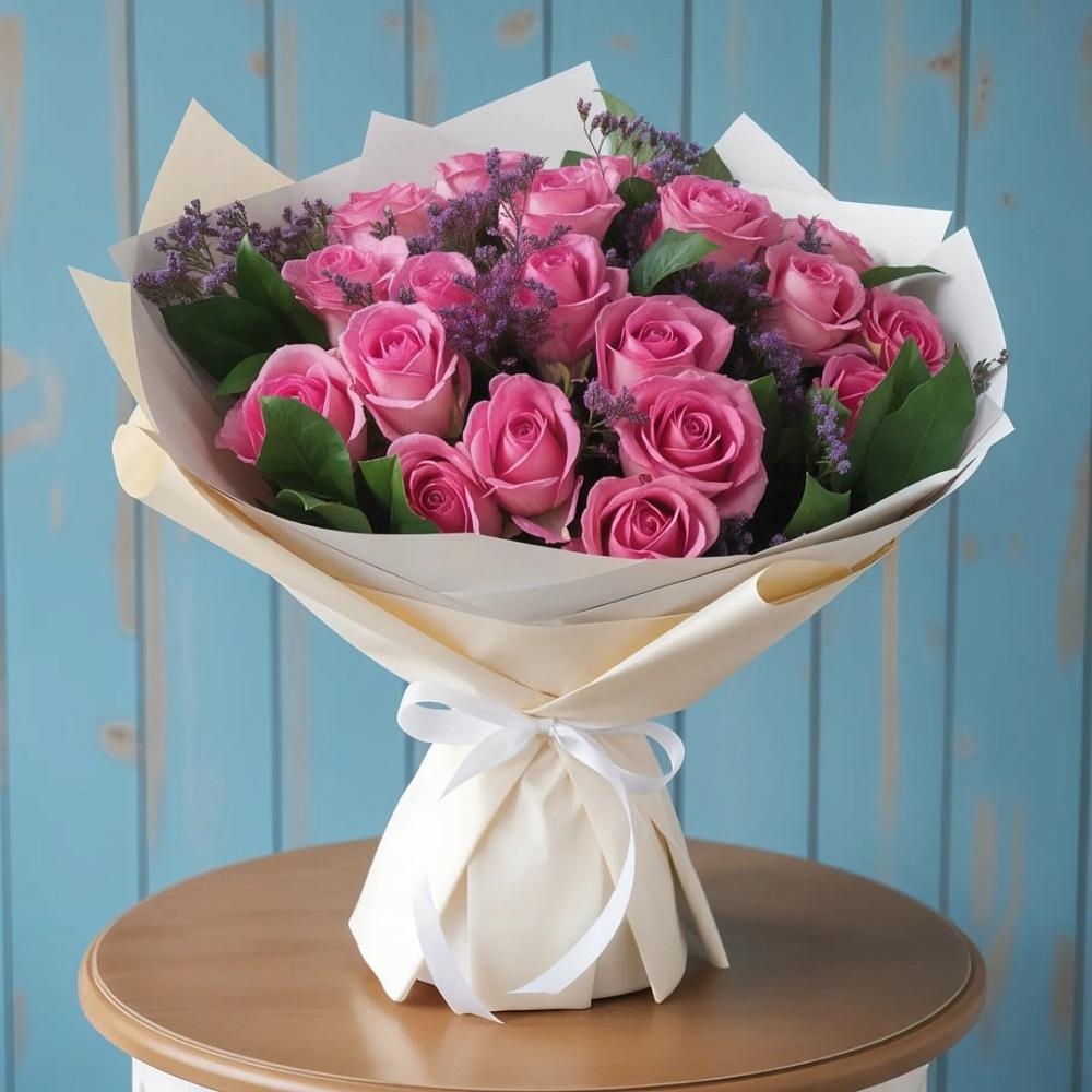 Букет цветов из: Розы в Курумкане