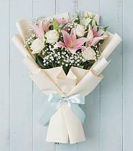 Букет цветов из:  Лилии в Курумкане